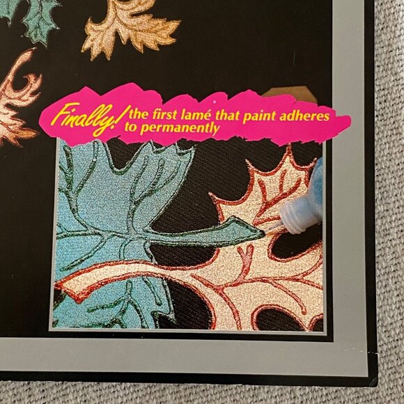 Vintage 1990s Tulip Treasures Autumn Harvest Iron On Applique Kit No. LT03 - Picture 5 of 5